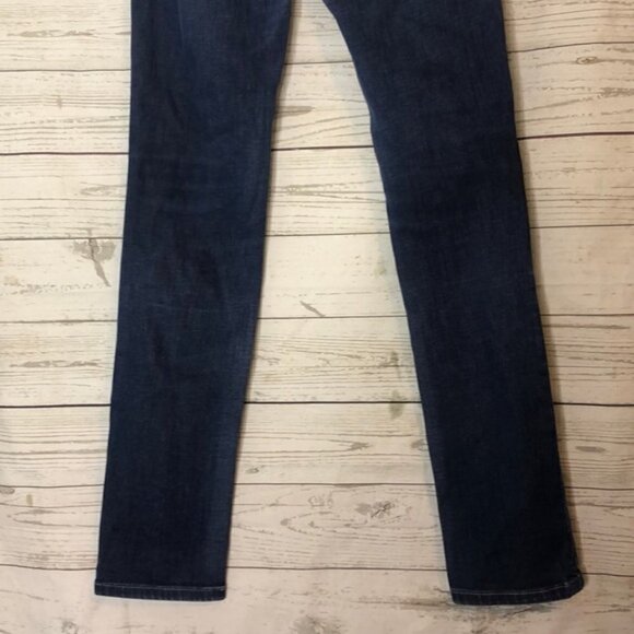 Pilcro & the Letterpress Skinny Jeans 28 Dark Wash Anthropologie - Picture 4 of 8